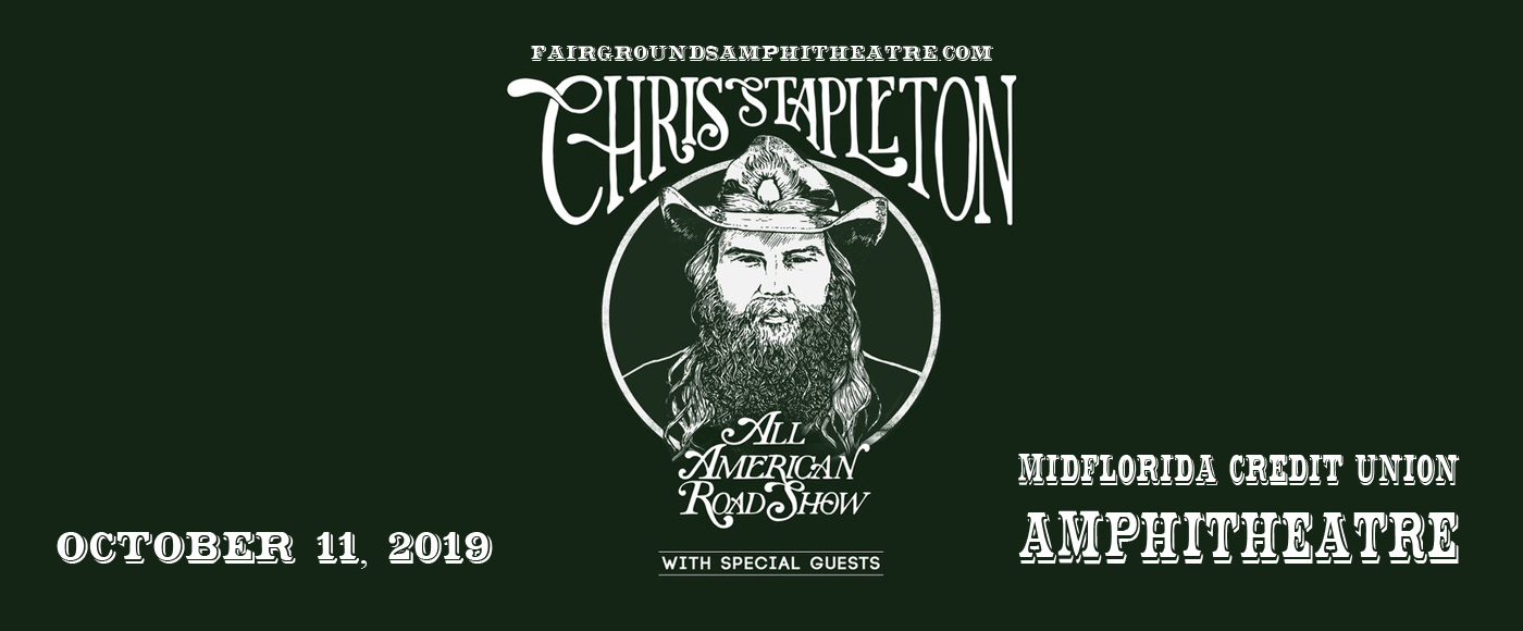 Chris Stapleton Tickets MidFlorida Credit Union Amphitheatre at the