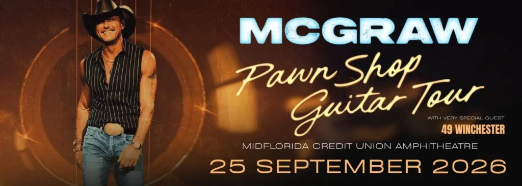 Tim McGraw at MidFlorida Credit Union Amphitheatre At The Florida State Fairgrounds